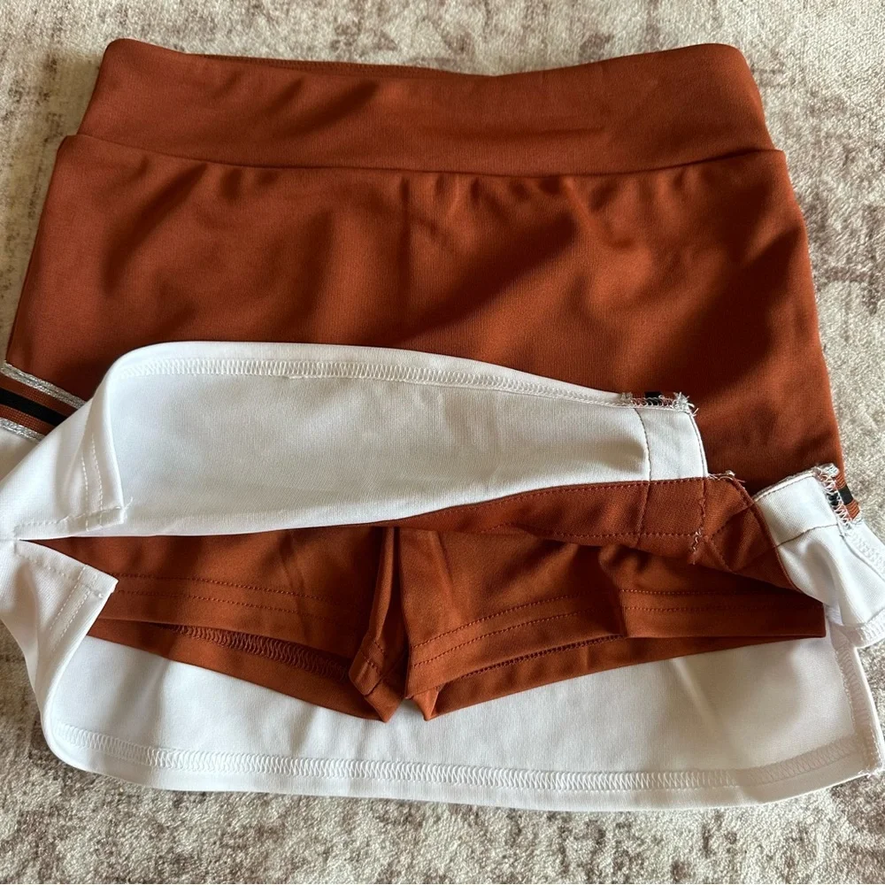 Texas Longhorns Youth Cheerleader Set Girl’s L‎ 10-12 Colosseum College Football